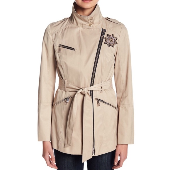 Guess Jackets & Coats New Guess Embellished Jacket Poshmark